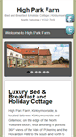 Mobile Screenshot of highparkfarm.co.uk